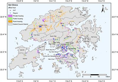 Spatial-Temporal Accessibility and Inequality of Veterinary Service in Hong Kong: A Geographic Information System-Based Study